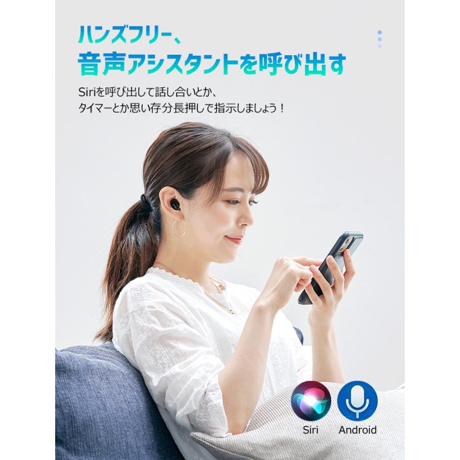 超P祭・2580→1980更に8%OFF イヤホン Bluetooth6.0 ノイズキャンセリング ワイヤレスイヤホン Hi-Fi高音質 iPhone ブルートゥース 自動ペア 軽量 防水 低遅延 | LivelyLife | 16