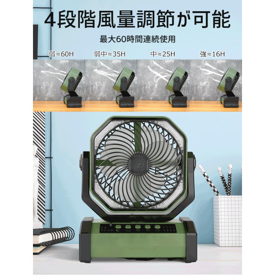 で7250円 扇風機+冷感タオル 卓上扇風機 首振り コードレス アウトドア 20000mAh LEDライト 充電式ファン タイマー 吊り下げ 防災 キャンプ 20%OFFクーポン 扇風機+冷感タオル 卓上扇風機 首振り コードレス