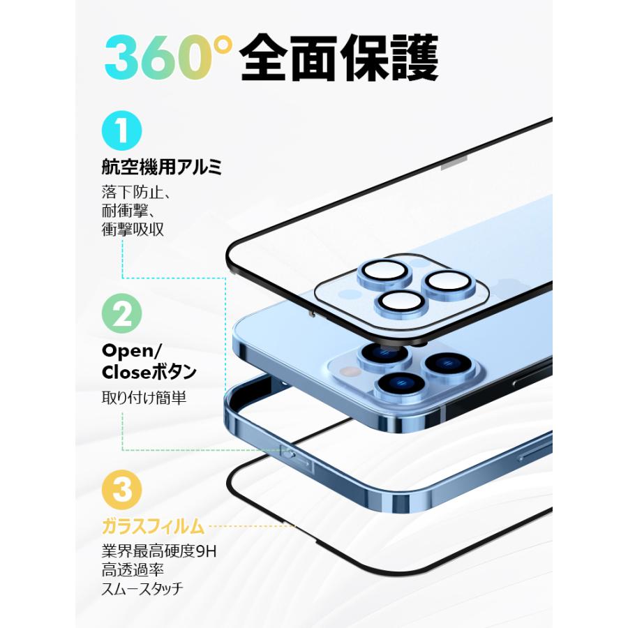 フィルム付き iPhone13 シリーズ ケース 13Pro 13ProMax 保護ケース 強化ガラス スマホケース iphone ケース 耐衝撃 保護カバー｜livelylife｜13