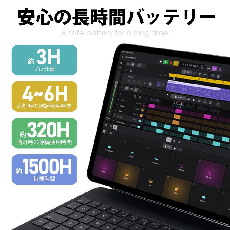 15%OFF iPad A16 キーボード ケース 磁気吸着 iPad  第11世代 キーボード付きケース 第10世代 iPad Air M4 M2 M3 Air 4 5 世代 11インチ iPad Pro 12.9インチの画像