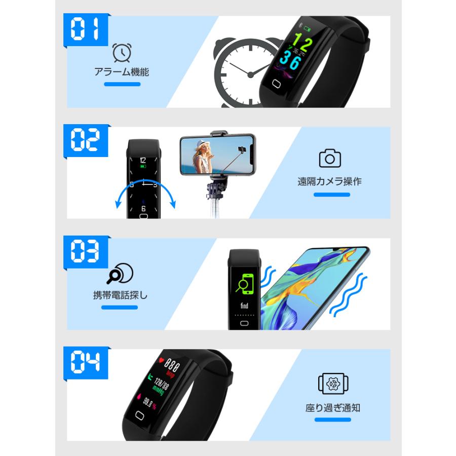21年最新 スマートウォッチ 体温測定 血中酸素 体温 血圧 Line 通知 腕時計 日本語 Iphone Ip68防水 店 多機能スマートウォッチ 男女 Android