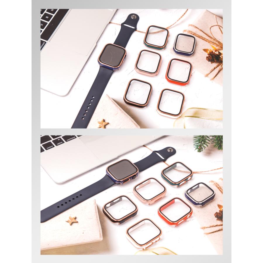 Apple Watch ケース 49mm 45mm 44mm 41mm 40mm アップルウォッチ カバー Apple Watch 8/7/SE/6/  series9 Ultra 2 耐衝撃 全面保護 超薄型｜livelylife｜26