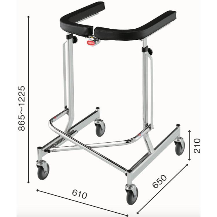 アルコー アルコーDX 100009 歩行車 歩行器 折りたたみ 屋内 室内 病院