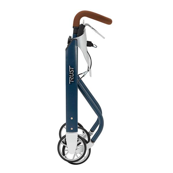 竹虎 レッツドリームミニ（ブルー）トレイ付き 117572 バスケット 歩行