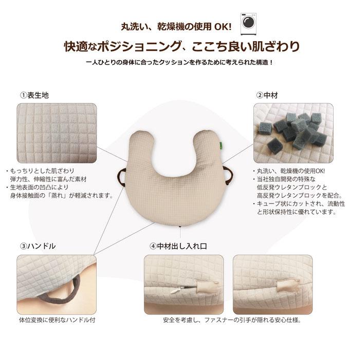 丸田シャツ 床ずれ防止 体位変換 褥瘡予防 もちやわ ロング 200 MT