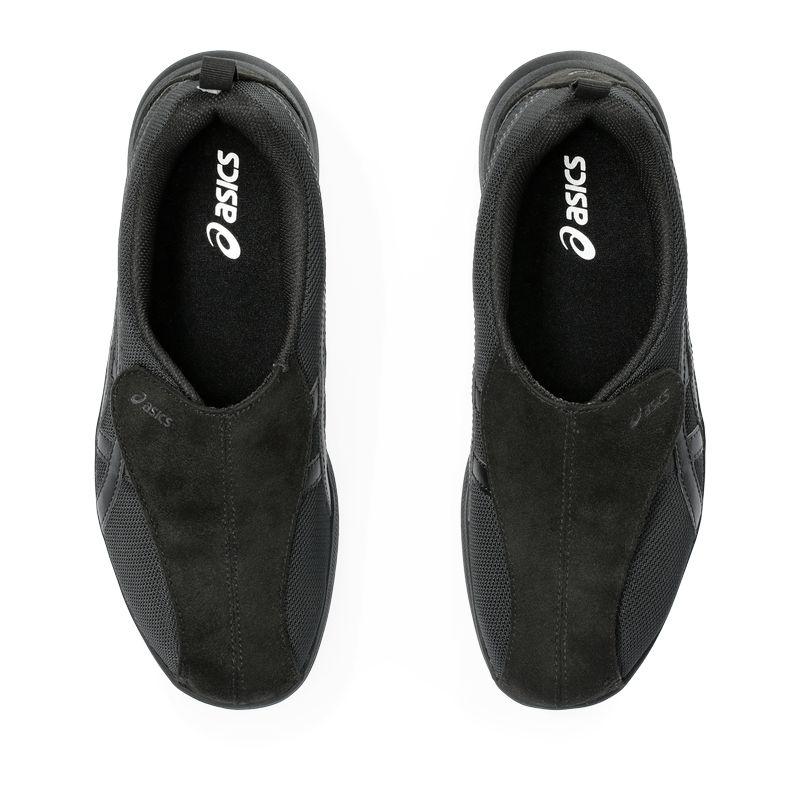 アシックス商事 ライフウォーカー 1242A018 ブラック×ブラック 介護靴