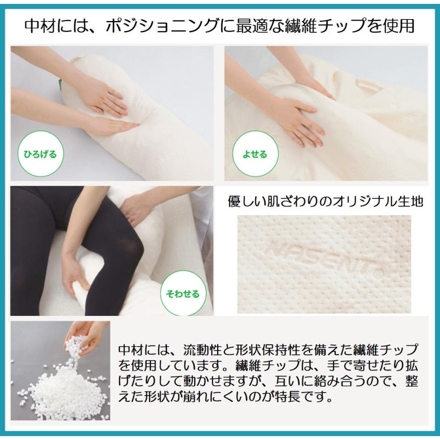 床ずれ防止 体位変換 褥瘡予防 ナーセントEx ロール200 ポジショニングクッション アイ・ソネックスの画像