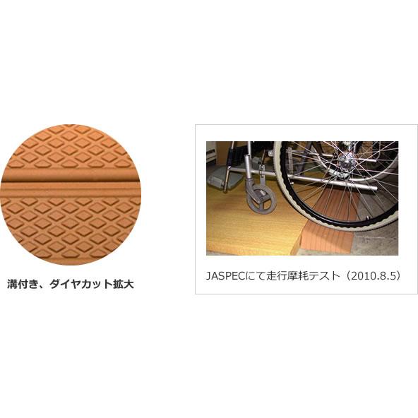 シンエイテクノ 段差解消 屋内用 スロープ 段差 ダイヤスロープ 76cm