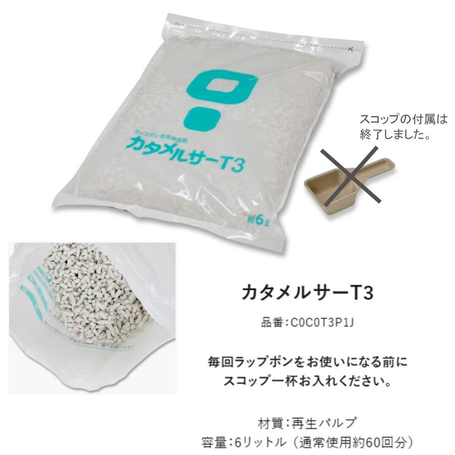 カタメルサーT3 ラップポン専用凝固剤 6L約60回分 消耗品 日本セイフ