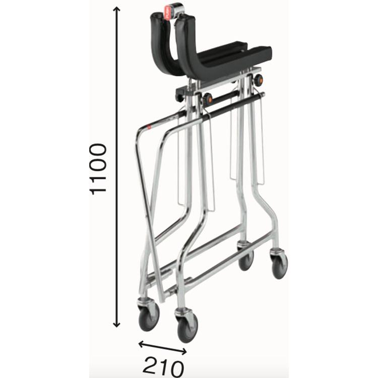 アルコー アルコー1型 歩行車 歩行器 個人宅配送無料 屋内 室内 病院
