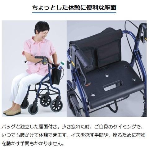 イーストアイ 歩行車 歩行器 セーフティーアーム ロレータポケット