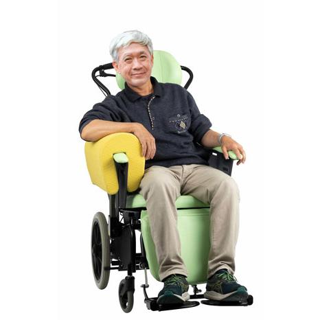 ひじスポっ クッション ひじ掛け サイドクッション 姿勢保持 座位姿勢