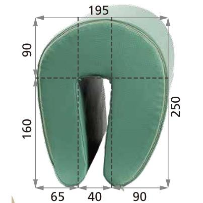 ひじスポっ クッション ひじ掛け サイドクッション 姿勢保持 座位姿勢