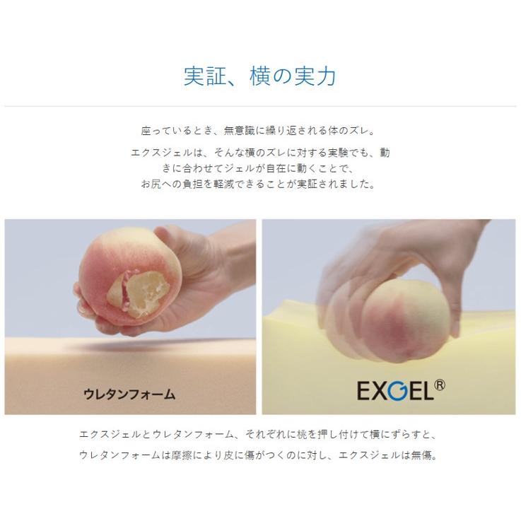 EXGEL（エクスジェル） 車椅子 車いす クッション アウルケア 70C