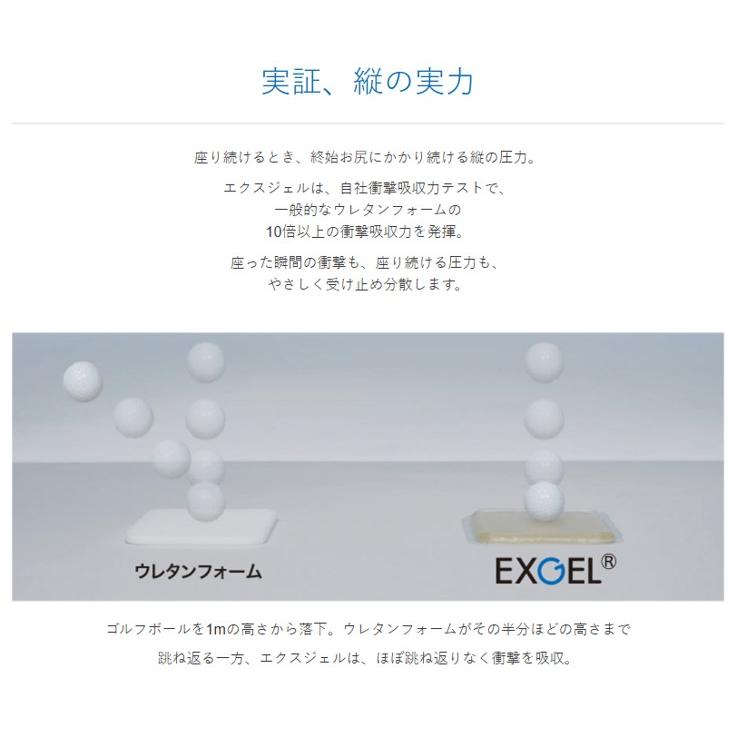 EXGEL（エクスジェル） 車椅子 車いす クッション アウルケア 70C