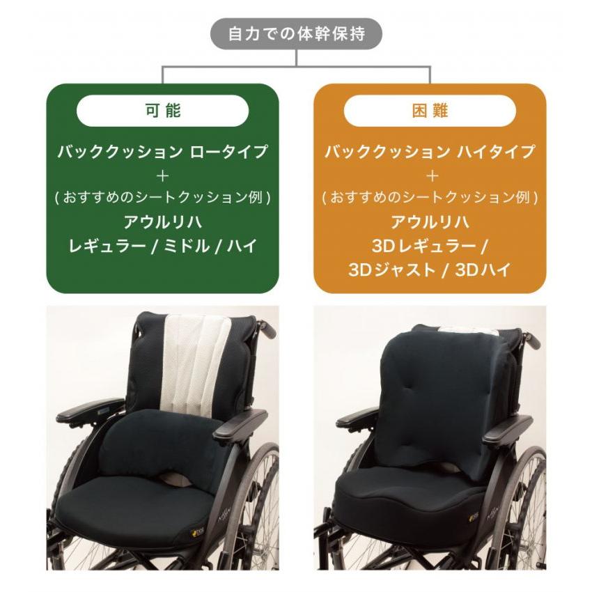 EXGEL（エクスジェル） 車椅子 車いす クッション バッククッション