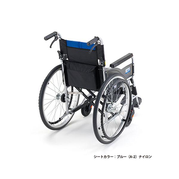 ミキ 車椅子 軽量 車いす バル 標準タイプ 個人宅配送無料 自走式 BAL 