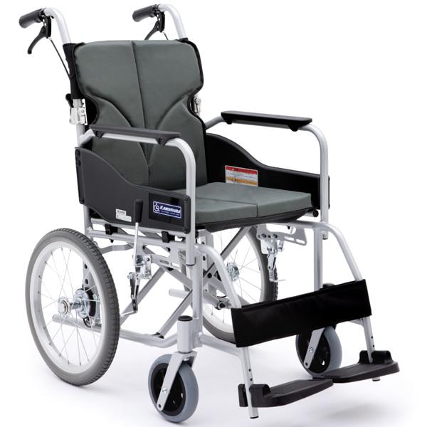 カワムラサイクル 車椅子 車いす BACKS BK16-40SB シンプル 標準タイプ