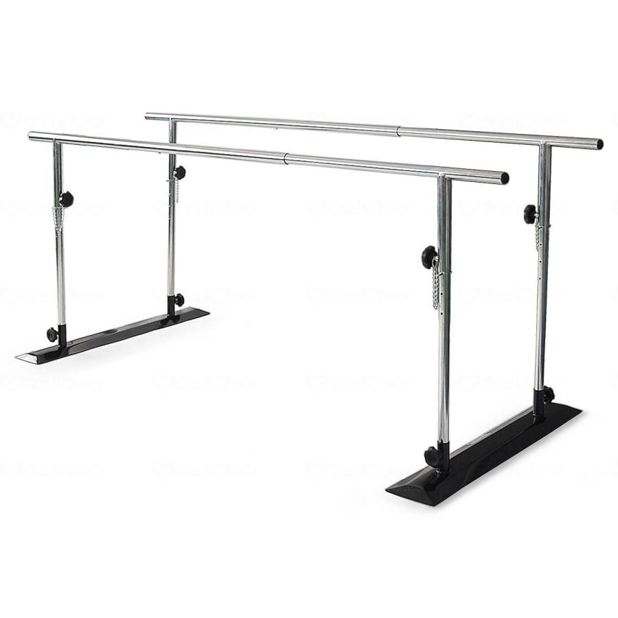 オージー技研　移動式（昇降式）平行棒　リハビリ　歩行訓練　バー体操　4ｍ現地引取 カワムラサイクル 手すり 平行棒 BP2 リハビリ 歩行訓練 室内用