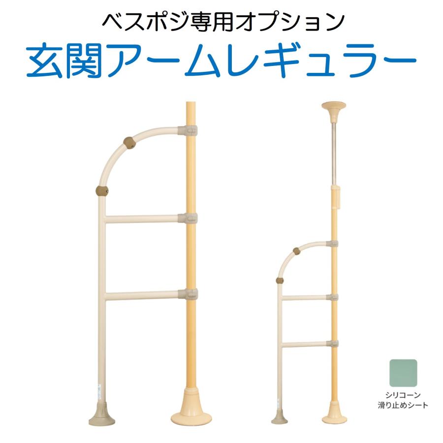 手すり ベスポジ オプション 玄関アーム レギュラー BPE-500-10 室内用