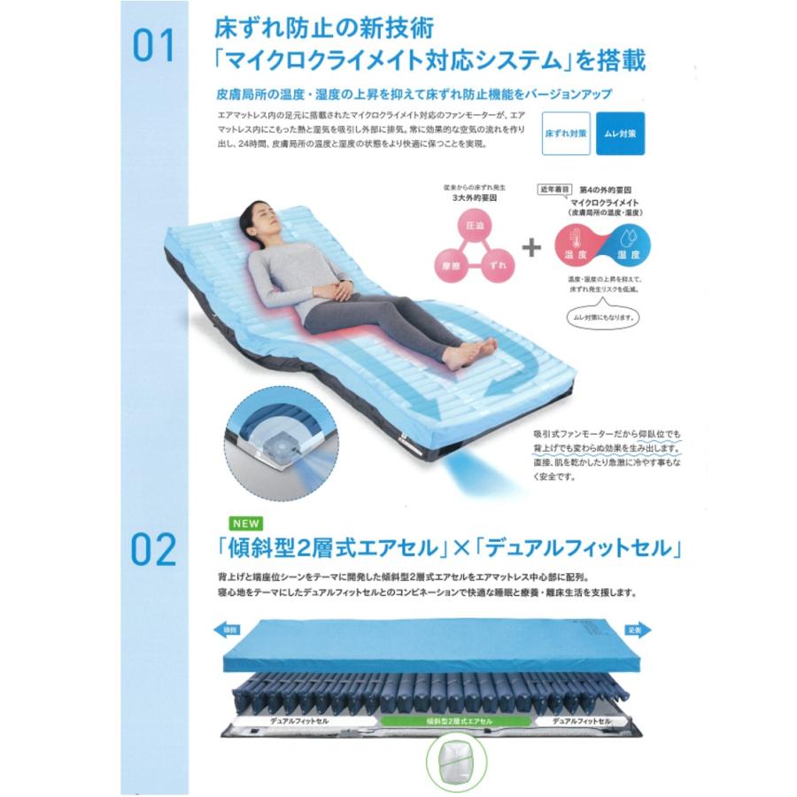 CAPE 床ずれ防止 エアマットレス 褥瘡 看護 介護ケア マイクロクライ