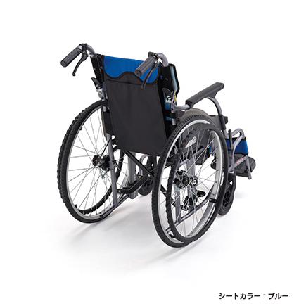 ミキ 車椅子 軽量 車いす 自走式 CRT-1-CZ カルッタ CRT モジュール