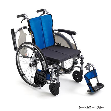 ミキ 車椅子 軽量 車いす 多機能 自走式 CRT-3-CZ カルッタ CRT