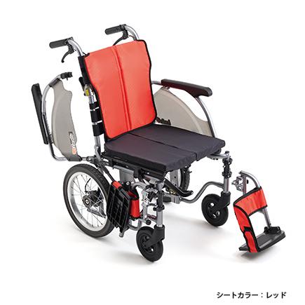 ミキ 車椅子 軽量 車いす 多機能 介助式 CRT-4-CZ カルッタ CRT