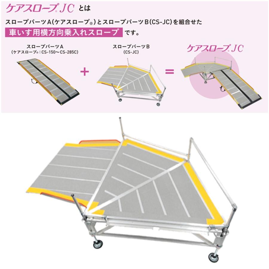 ケアメディックス スロープ 車いす用スロープ ケアスロープJC