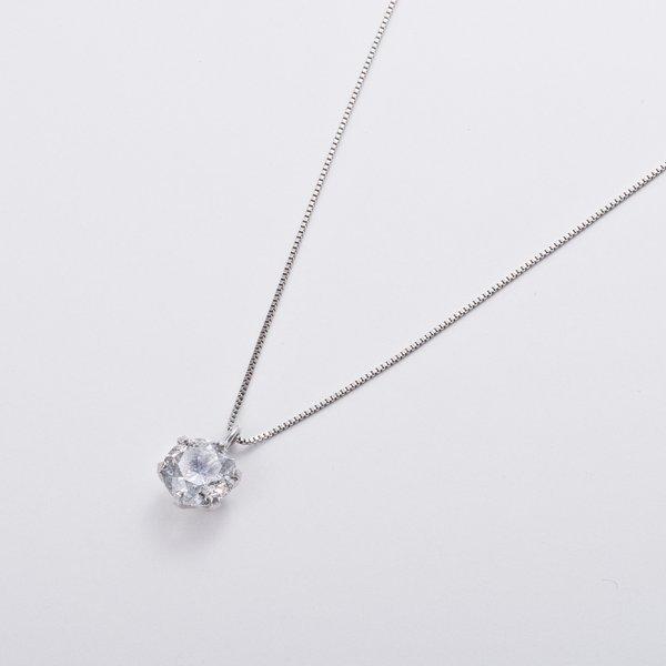 日本特注品 プラチナPT999 0.7ctダイヤモンドペンダント/ネックレス