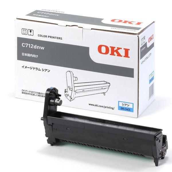 決算特価送料無料 〔純正品〕 OKI DR-C4CC イメージドラム シアン