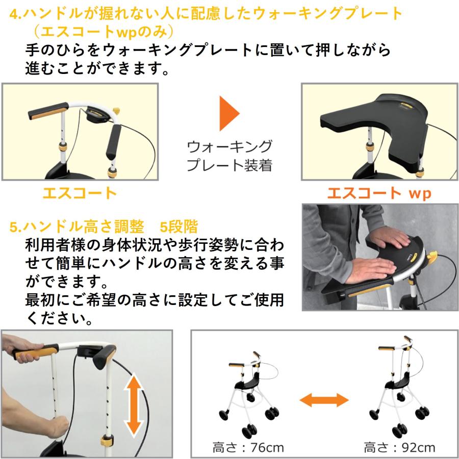 molten（モルテン） 歩行車 歩行器 エスコートWP MESCPW 室内用 屋内用