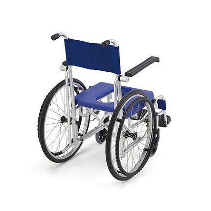 【新品未使用品】MIKI お風呂用車いす フローラ 自走MH-1 フローラお風呂用車いす(MH－1) 自走用 シャワーキャリー 24