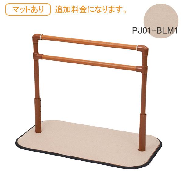 セール中 【3本セット】 手すり　1本あたり12,000 　【ポール部分のみ】 Platz（介護用品） 手すり よかレール ロングタイプ PJ01-BL マット付