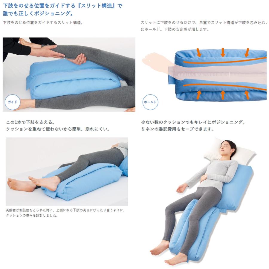 ポジショニングクッション エニモ Rモデル 600タイプ 清拭防水カバーセット R600-SBCS 体位変換器 姿勢保持 ケープの画像