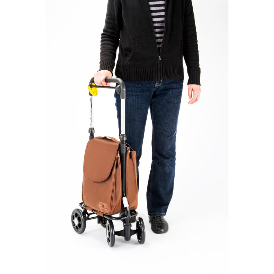 マキテック ショッピングカート サポキャリー RS-200BR 横押しキャリー