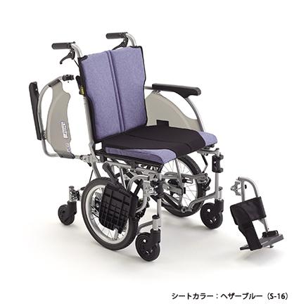 ミキ 車椅子 軽量 車いす 多機能 介助式 SKR-6 エスケーアール 6輪車