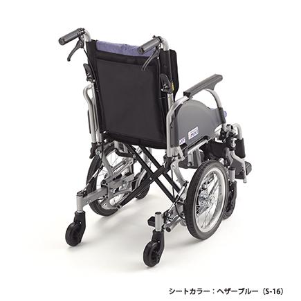 ミキ 車椅子 軽量 車いす 多機能 介助式 SKR-6 エスケーアール 6輪車