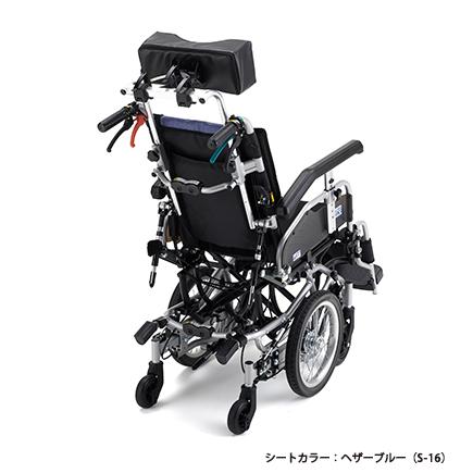 ミキ 車椅子 軽量 車いす 介助式 ティルト リクライニング SKR-8