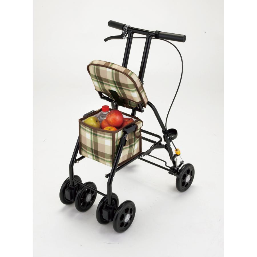 マキテック シルバーカー 軽量 スリムムーヴ SX-15BF 青花柄