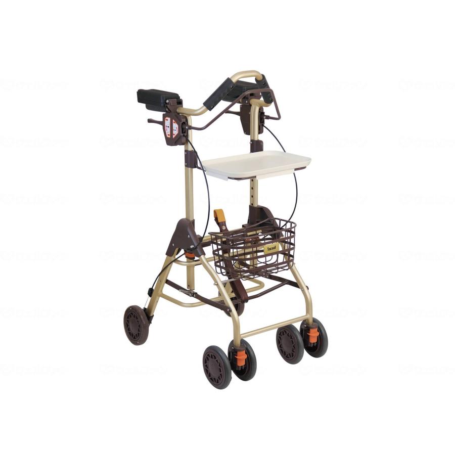 Tacaof 歩行車 歩行器 テイコブ リトルホームF WAW18 馬蹄型 2WAY 屋内