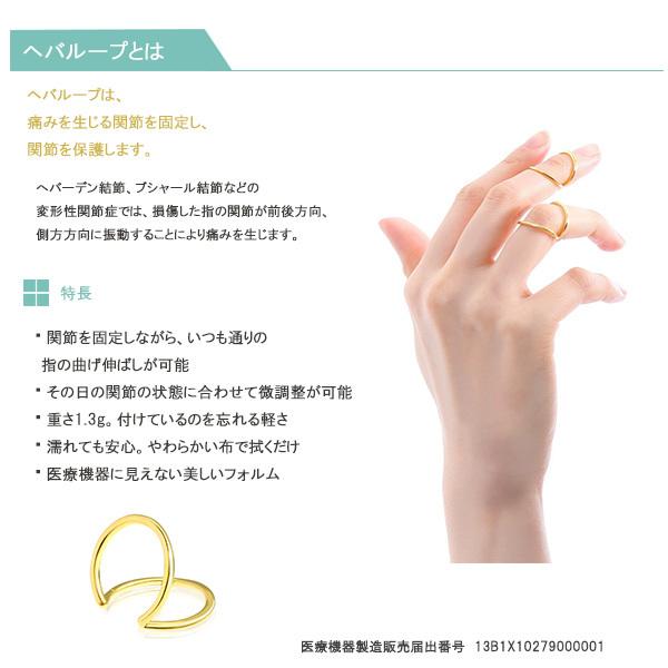 ヘバループ【単品】 へバーデン結節 ブシャール結節 スワンネック変形
