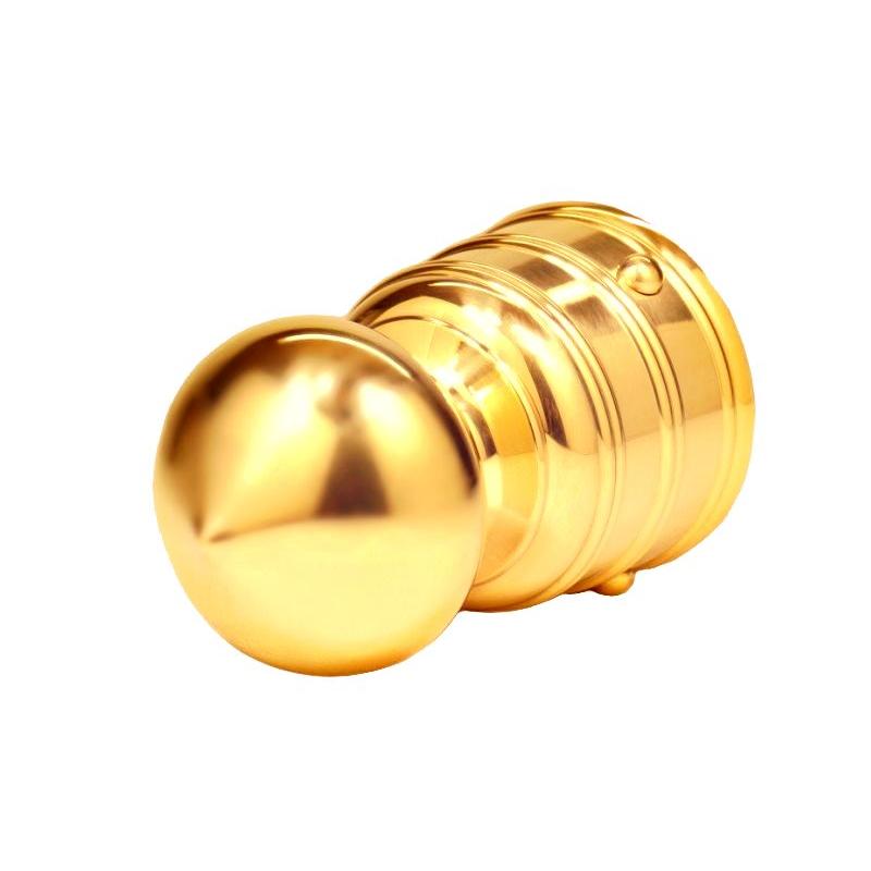 擬宝珠 鎌倉型　金鍍金　８．０寸［建築金物］［社寺用品］