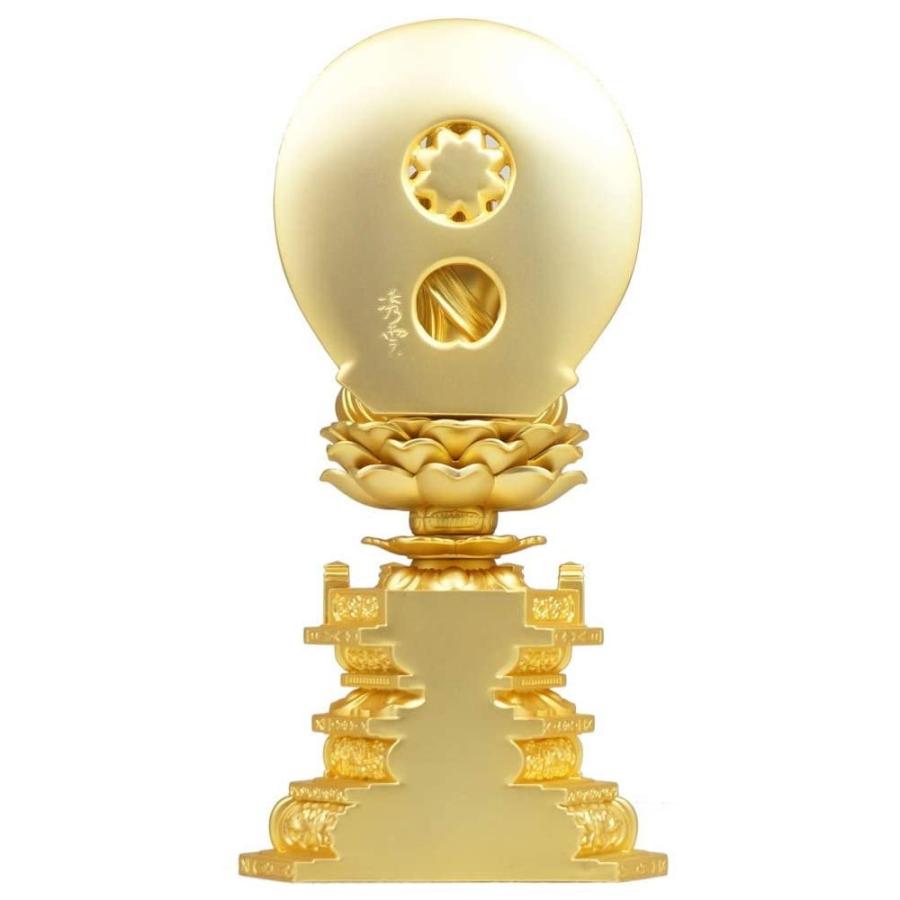 大日如来 18．5cm 金鍍金仕上 合金製［仏像］ : 仏壇 仏具 lives