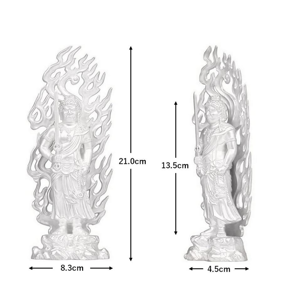 【特価セール】不動明王 ２１．０ｃｍ 金鍍金仕上 合金製 [仏像] (金鍍金) 不動明王 21．0cm 金鍍金仕上 合金製［仏像］ : 仏壇 仏具