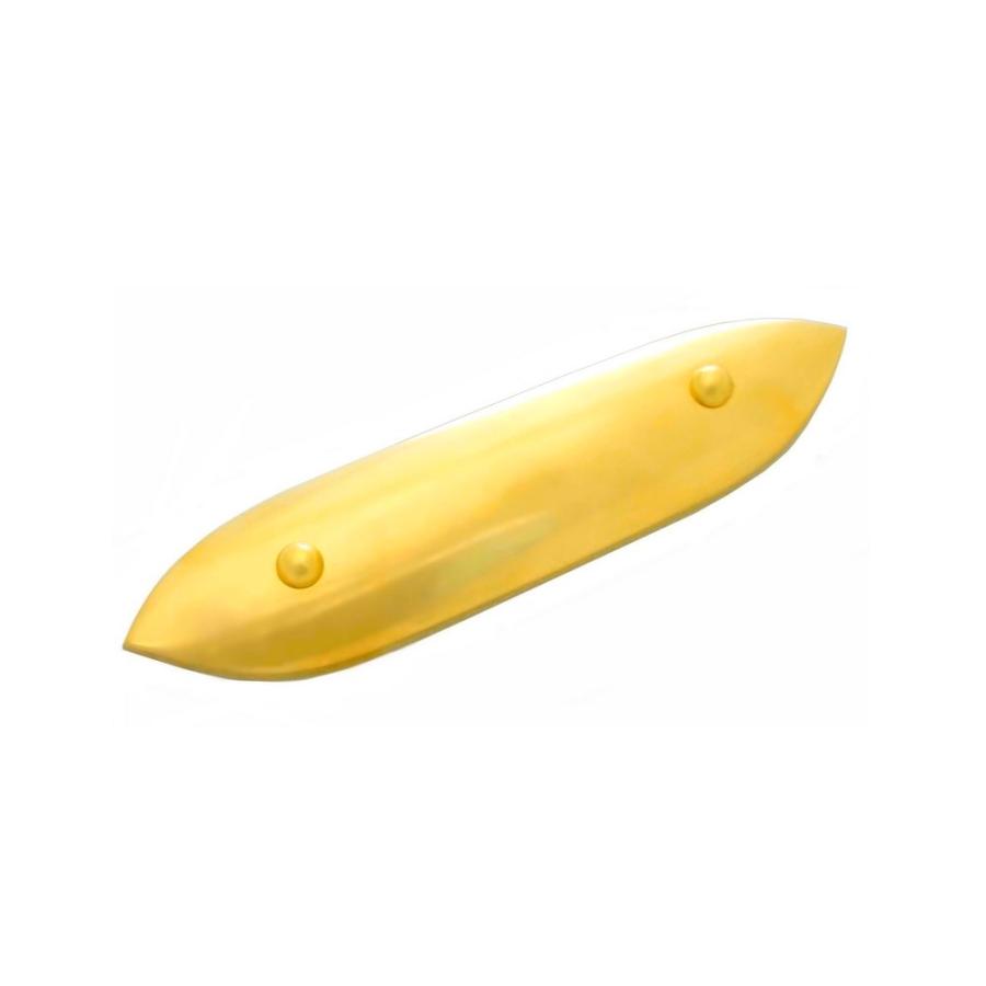 笹金具　一文字　金鍍金　８．０寸［建築金物］［社寺用品］_1