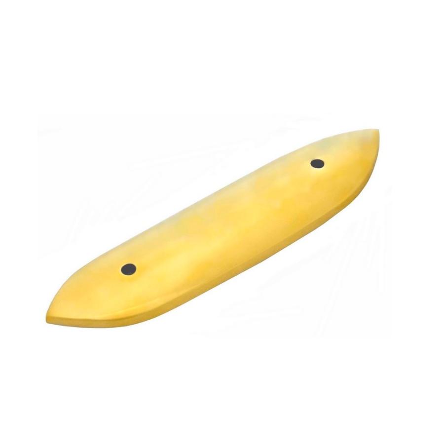 笹金具　一文字　金鍍金　８．０寸［建築金物］［社寺用品］_2