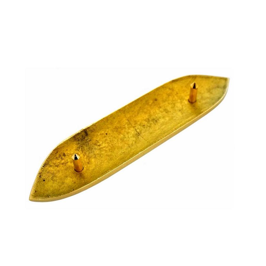笹金具　一文字　金鍍金　８．０寸［建築金物］［社寺用品］_3