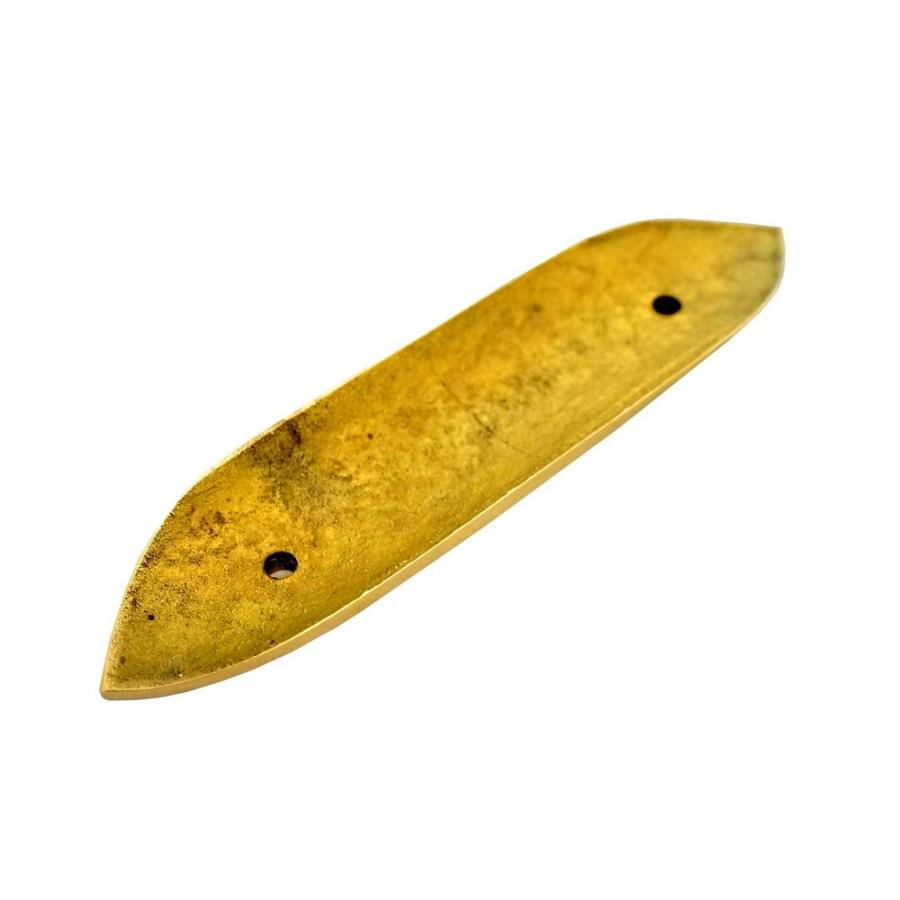 笹金具　一文字　金鍍金　８．０寸［建築金物］［社寺用品］_4