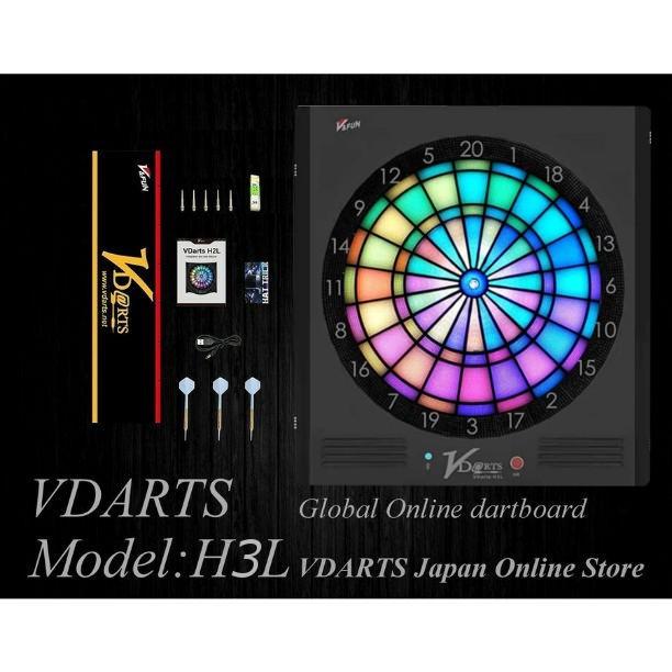Vdarts H3l オンライン対戦 家庭用ダーツボード 通信対戦 ダーツマシン Bluetooth 33 Livescreen 通販 Yahoo ショッピング